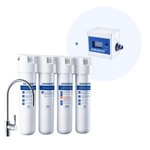 Проточная система Аквафор Кристалл Эко Н + Индикатор ресурса