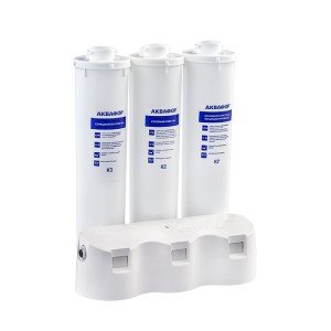 Проточная система Аквафор Кристалл + комплект сменных модулей на год